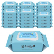 Clear sky plus wet tissue 80 sheets × 30 packs school supplies nursing hospital