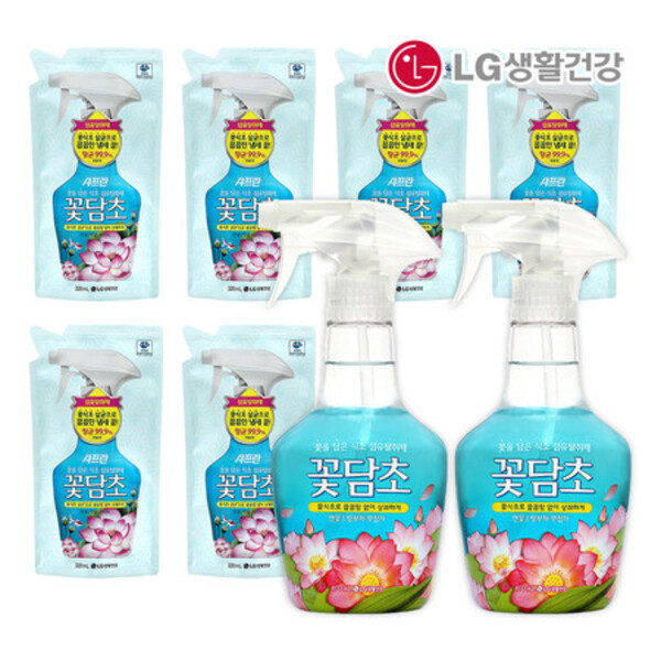 Flower ivy fiber deodorant lotus 400 ml 2 ea + refill 320 ml 6 ea
