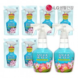 Flower ivy fiber deodorant lotus 400 ml 2 ea + refill 320 ml 6 ea
