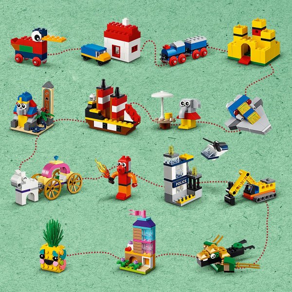 Lego 11021 90th Anniversary Set Classic Lego Official