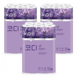 Coordination Laverda Toilet Paper 30 m 30 Rolls 3 Pack (Free Shipping)