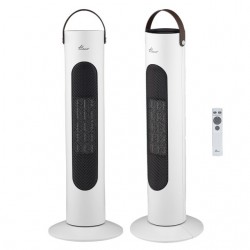 Hanil Electric Household Office Remote Control Heater Warm Fast Hot Air Fan HEF-2050R Light Gray