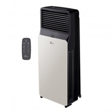 Hanil Electric HEF-3390R Slim Type 10 Flat PTC Remote Control Electric Hot Air Fan Office Winter Cold Wave Weather Management Office