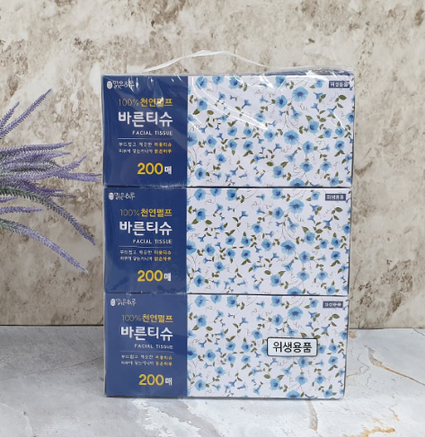 correct tissue 200 sheets 3p (clean day)