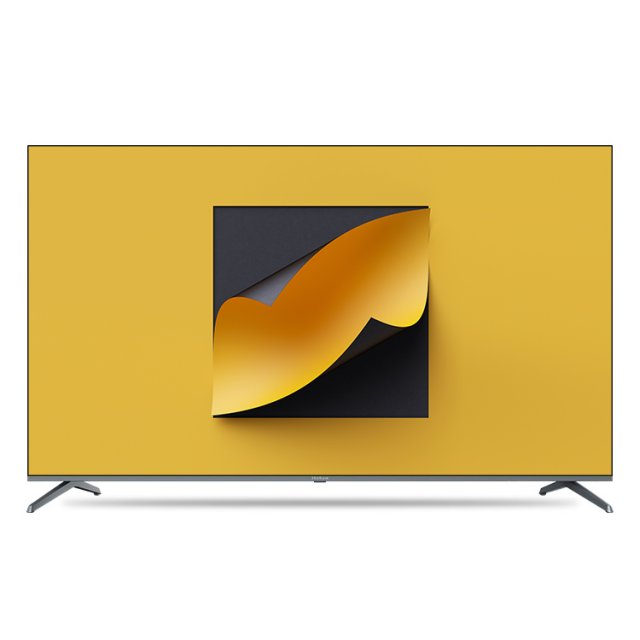 New 23-year product add-on 75-inch quantum dot QLED Google Android Smart TV UA751QLED Basic Stand (TV leg) driver door-to-door installation