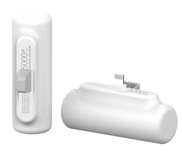 Prime Q Integrated Docking Mini Auxiliary Battery 5000 mAh C Type