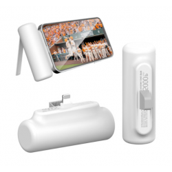 Prime Q Integrated Docking Mini Auxiliary Battery 5000 mAh C Type