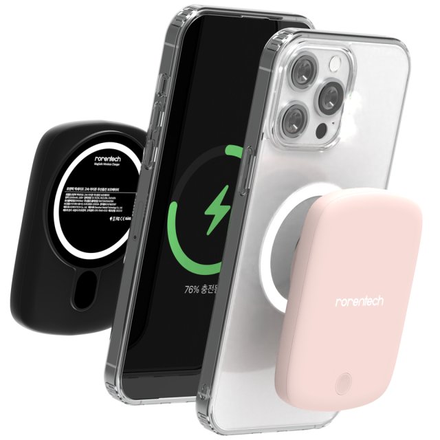 Laurentec Maxafe Galaxy iPhone Quick Wireless Charging Auxiliary Battery