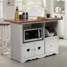 Heart Island Table (Home Bar) / Renzi Stand Kitchen Storage > Furniture/DIY