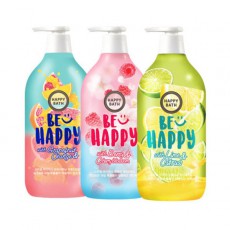 Happy Bath Smile Body Wash 900g Set of 3 Yuja/Cherry/Garmon > Health and Beauty
