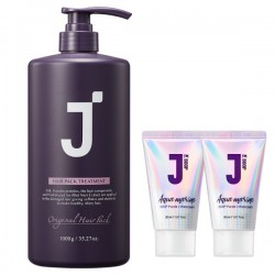 J Soop Hair Pack Treatment 1000ml + Aquamarine 30ml 2p > Health and Beauty