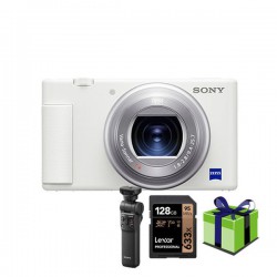 Sony ZV-1 Wireless GP-VPT2BT Grip 128G External Full Pack White > Computer and Digital