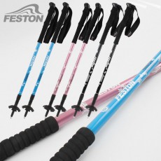 Paston carbon 3-stage climbing stick (one set of two) hiking stick > sports