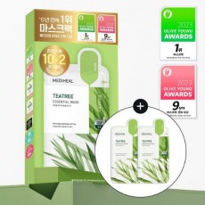 Mediheal Tea Tree Essential Mask Planning (10 sheets + 2 sheets)