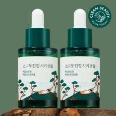 Round Wrap Pine Soothing Cica Ampoule 30ml + 30ml Double Planning