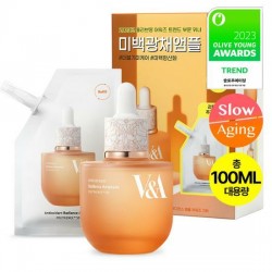 V&A Whitening Glow Ample (50ml + 50ml refill)