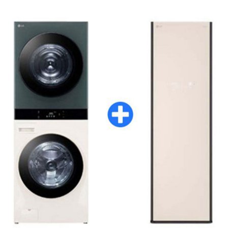 Object Collection Wash Tower 25 kg + 21 kg WL21EGHU + Object Collection Styler S5BBPUA
