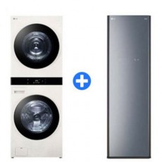 Object Collection Wash Tower 25 kg + 21 kg WL21EEHU + Object Collection Styler S5MBPUA