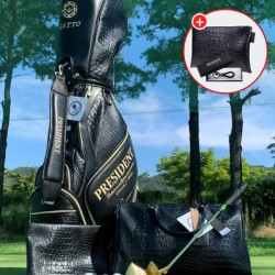 Special S-class Exhibition Product Plus President Trump in Singapore 300 Caddy Bag Set / 2 Accessories