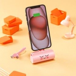 Kakao Friends Hipster Docking Type Auxiliary Battery 5,000 mAh (C Type / 8 pins)