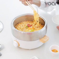 Boar Honyo Multi-cooker All-purpose Table Cooker Electric Pot Ramen Pot Mini Electric Grill VO-KI006