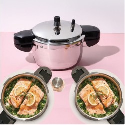 High-clad New Vienna IH pressure cooker for 4 people HNVPC-04 induction/triple bottom 4 people/6 people/8 people/10 people