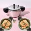 High-clad New Vienna IH pressure cooker for 4 people HNVPC-04 induction/triple bottom 4 people/6 people/8 people/10 people