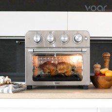Boar Able Dual Air Fryer 23 L All Stainless Rotisserie Oven Type