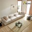 Diori Module 6 Person Zenweave Fabric Sofa+Stool