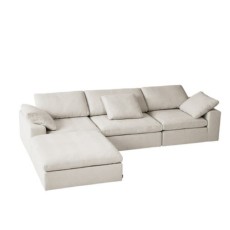 [Casamia] Campo Classic 4 Person Couch Sofa IV
