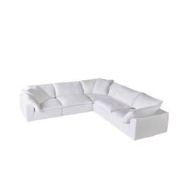 Casamia Carne Ceramic Round Table 1000 + Leather Chair 4p Visit Installation