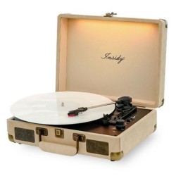 INSIDE LED Mood Lamp Lighting Bluetooth LP Turntable Player Speaker