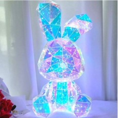 mood lamp feeding lamp rabbit LED hologram interior lighting sleeping lamp bedroom mood lamp