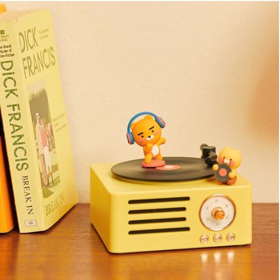Kakao Friends Turntable Bluetooth Mini Speaker Ryan Chunsik