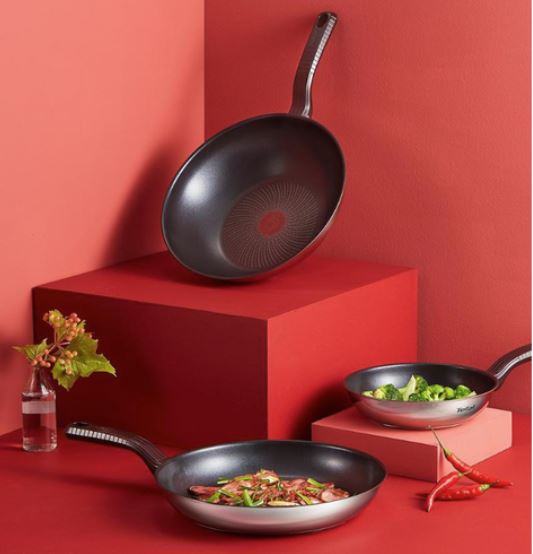 Tefal Induction SS Titanium 1X Trendy Cook Frying Pan, 24 cm, 1 ea