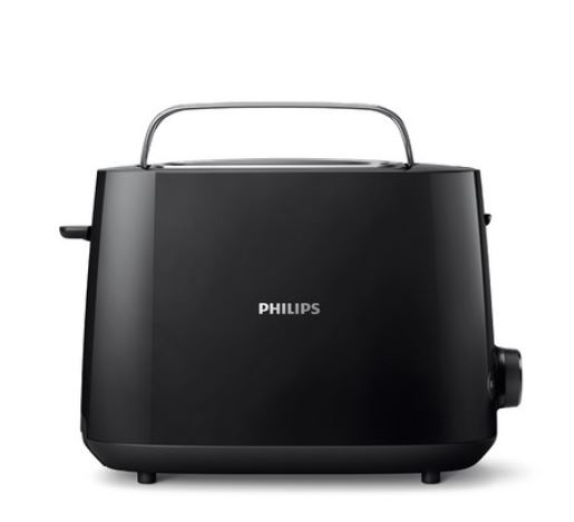 Phillips Daily Collection Toaster Black