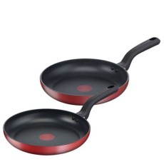 Tefal Induction Red Delight Frying Pan Set of 2