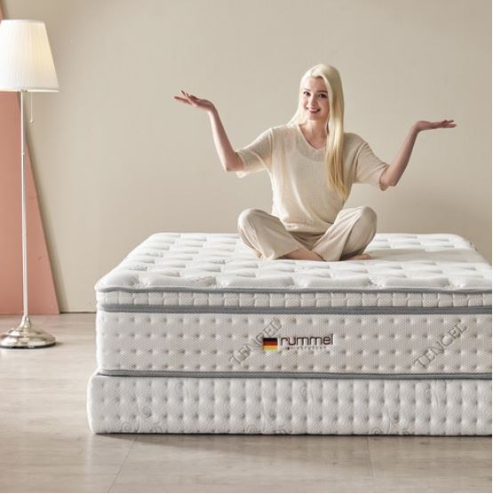 Rummel R5000 Pocket Independent Spring Bed Mattress Tencel Memory Foam Hotel Thickness 330 mm Visiting Installation