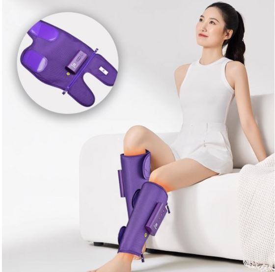 OYEAH Calf Massager Wireless Thermal Pressure Strength Control Foot Massager K-705 (Zipper Type)