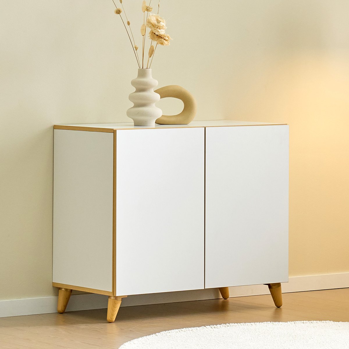 Cube 800 Low Mounting Multipurpose Storage Box TV Die Decorator