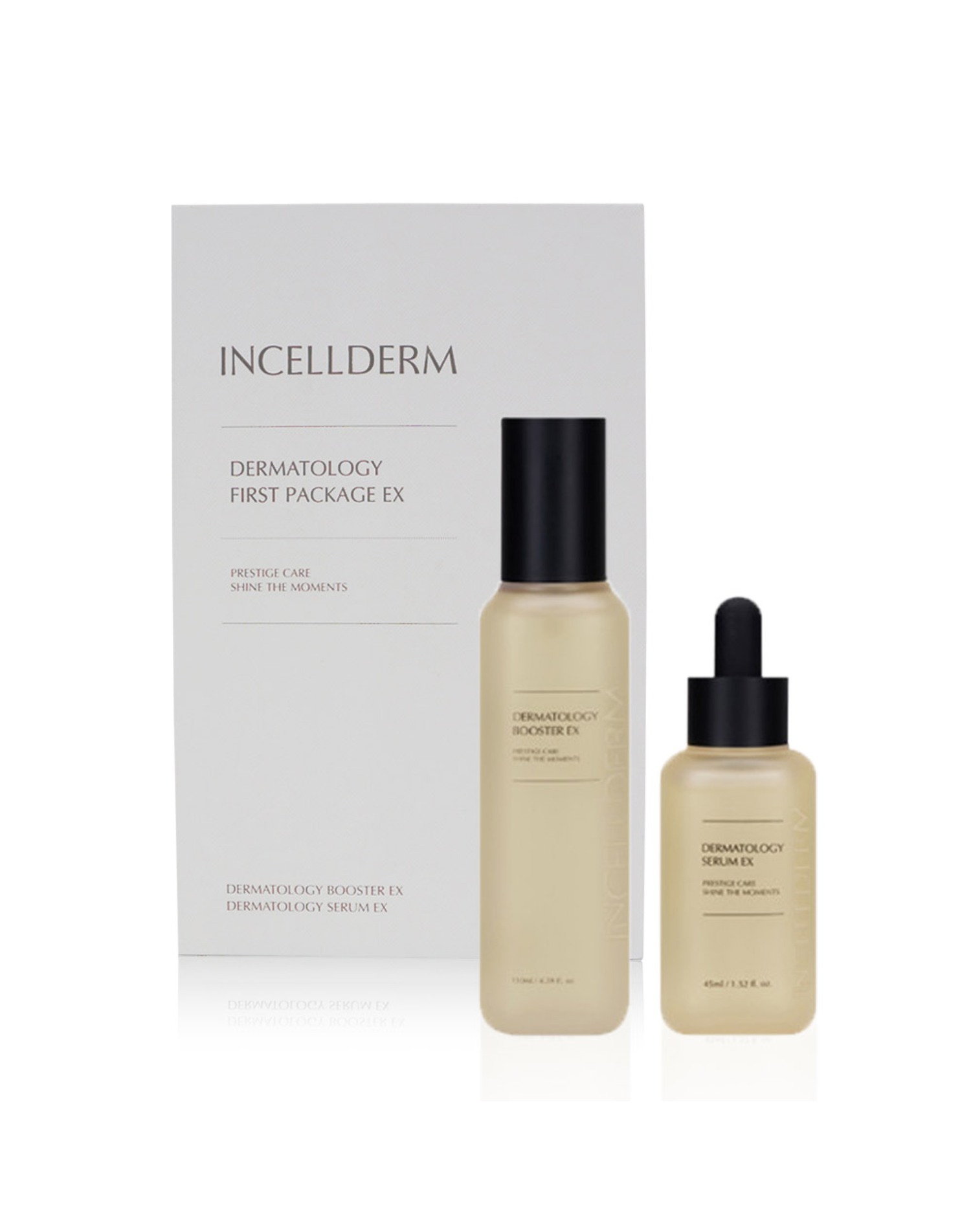 Inceldum Dermatology First Package EX Booster 130 ml + Serum 45 ml