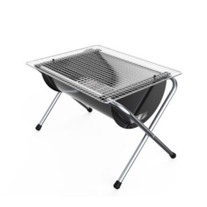 Rice Camping X-Grill Foldable Furnace Firewood Charcoal Barbecue Grill