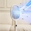 Rechargeable LED Attractive Automatic Mosquito Insecticide Drosophila Trap Electronic Fly Vegetable Electric Mosquito Vegetable