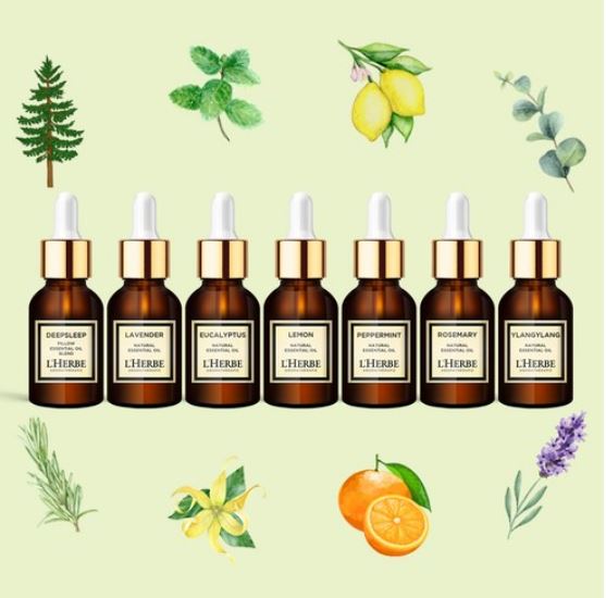 Leerbe Stress 7 Gift Set Good for Sleeping Sleeping Scent Herbal Natural Aroma Essential Oil