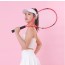 Introductory Tennis Racket Beginner Genuine, Pink, 1 piece
