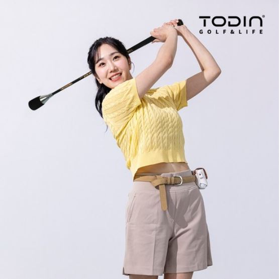 Tudin Golf Real Strike Sense Perfect Swing Trainer Distance Enhancement Position Correction Swing Trainer, Black General Grip, 1