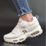 Arnold Pharma Dial Air Cushion Sneakers Combined Use Golf Shoes Spichris Height 5 cm Female Men