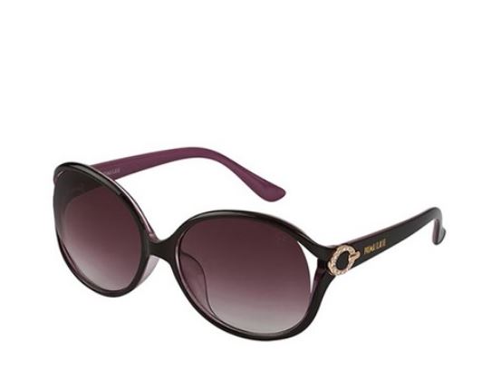 Primaclace Big Over Cats Black Polarized Sports Fishing Golf Men's Women's Round Black Sunglasses P1901