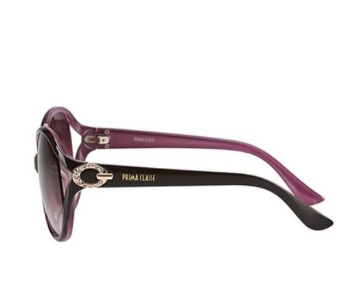 Primaclace Big Over Cats Black Polarized Sports Fishing Golf Men's Women's Round Black Sunglasses P1901