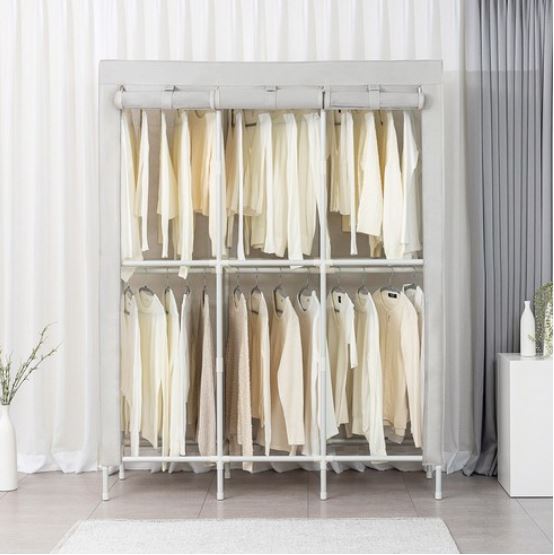 MF Magic House Window Cover 2-Tier Hanger Triple Hanger